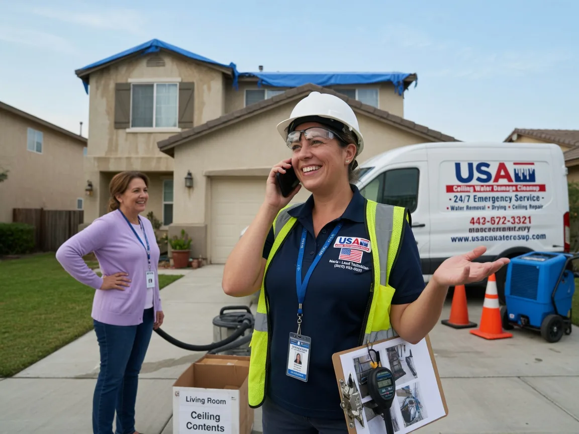 Ceiling Water Damage Restoration Summit Lake, WI FAQs